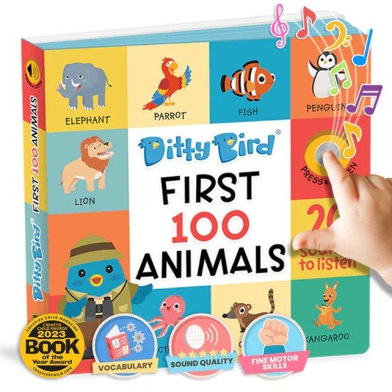 Ditty Bird - First 100 Animals