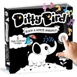 Ditty Bird - Black and White Animals Ditty Bird - Black and White Animals