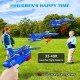 AIRPLANE WITH LAUNCHER & HAND THROWING TOY