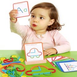 Sticks and Rings Wooden Learning Kit Sticks and Rings Wooden Learning Kit