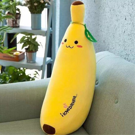 BANANA STUFFED PLUSH TOY 12.5INCH