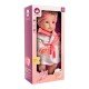 Baby Imitation Doll With Bathrobe - 16 Inch