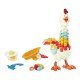 Magic Dough Colored Animal Crew Crazy Chicken Set