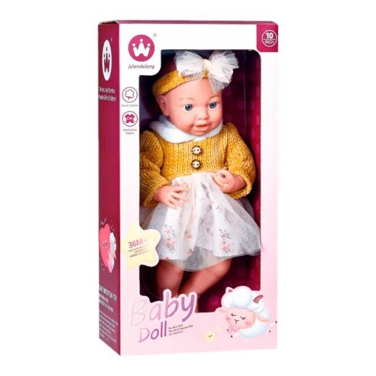 Baby Imitation Doll Girl - 10 Inch