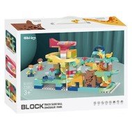BIBI-INN Block Track Slide Ball Dinosaur Park (228PCS) BIBI-INN Block Track Slide Ball Dinosaur Park (228PCS)