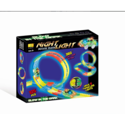 HLX 105pcs Luminous single loop rotating orbit HLX 105pcs Luminous single loop rotating orbit