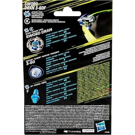 BEYBLADE X Starter Pack with Sword Dran