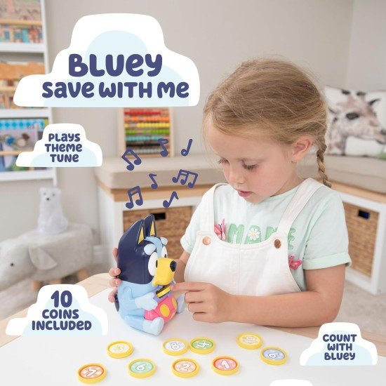 Bluey Counting Learning Kit with Bluey Wallet