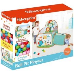 Fisher Price Ball Pit Playset W/Tunnel 25 Balls Fisher Price Ball Pit Playset W/Tunnel 25 Balls
