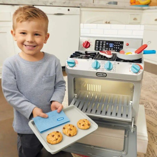 Little Tikes First Oven Sound And Light Functions Cooktop Playset