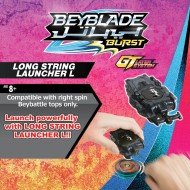 BEYBLADE - BEYBATTLE Burst Long String Launcher L Left Spin BEYBLADE - BEYBATTLE Burst Long String Launcher L Left Spin
