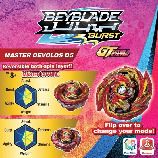 BEYBLADE - BEYBATTLE Starter Master S4