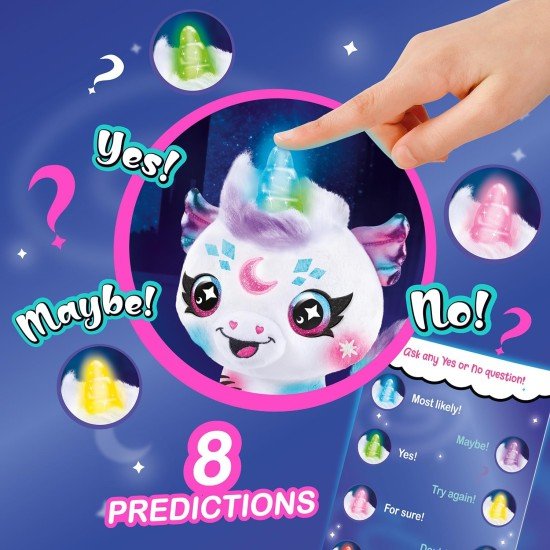 Canal Toys Airbrush Plush Cosmic Light Up Unicorn