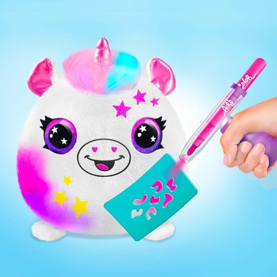 Canal Toys Airbrush Plush - Neon Squish Pals Paint Can