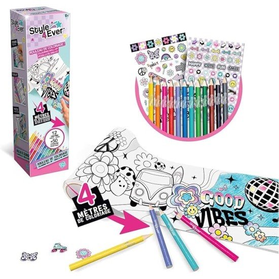 Canal Toys Coloring Roll Up