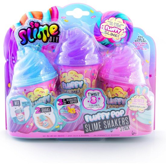 So Slime DIY Fluffy Slime Shakers 3 Pack