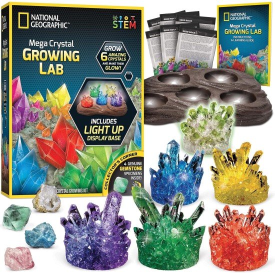 National Geographic Mega Crystal Growing Kit