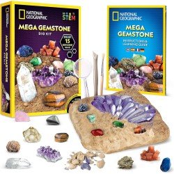 National Geographic Mega Gemstone Dig Kit National Geographic Mega Gemstone Dig Kit