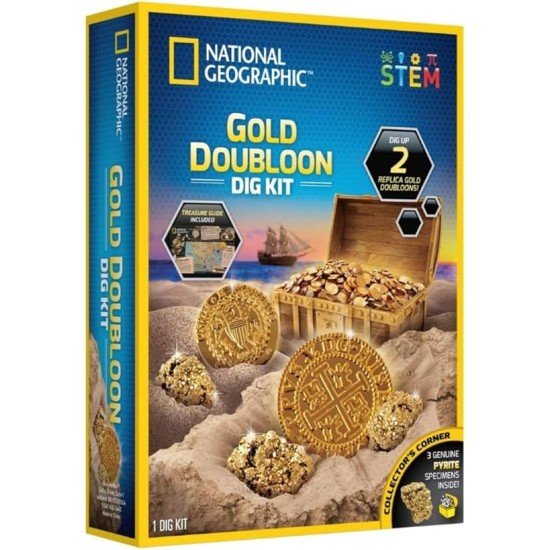 National Geographic Gold Doubloon Dig Kit