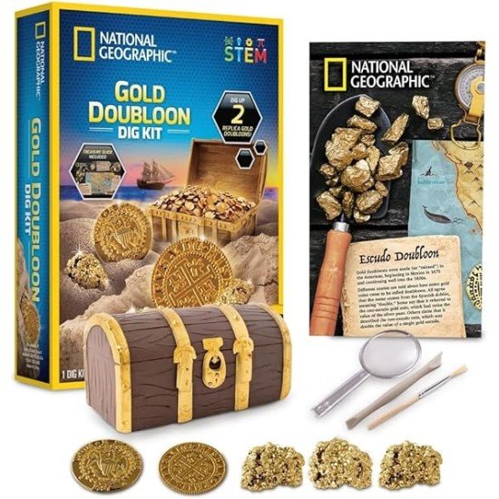 National Geographic Gold Doubloon Dig Kit