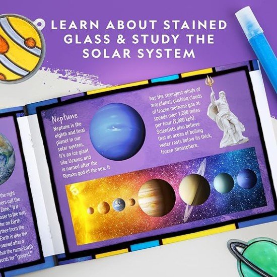National Geographic Kids Window Art Kit 