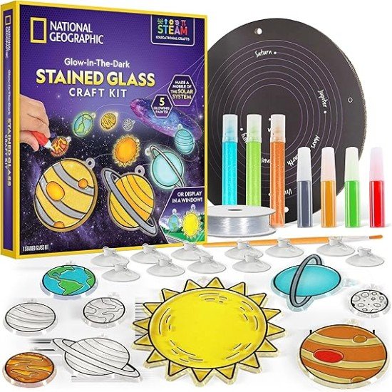 National Geographic Kids Window Art Kit 