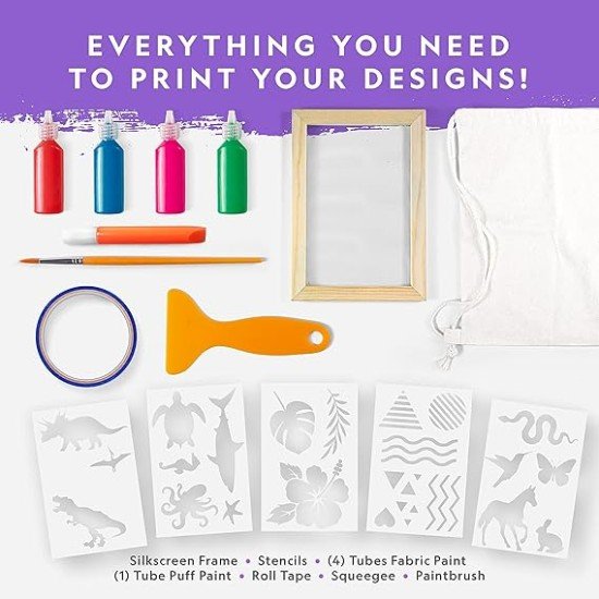 National Geographic Kids Screen Printing Kit