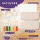 National Geographic Modeling Clay Arts & Crafts Kit - Air Dry Clay