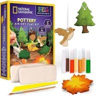 National Geographic Modeling Clay Arts & Crafts Kit - Air Dry Clay National Geographic Modeling Clay Arts & Crafts Kit - Air Dry Clay