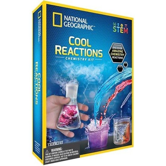 National Geographic Cool Reactions Chemistry Kit