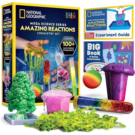 National Geographic Amazing Chemistry Set - Chemistry Kit