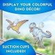 National Geographic Glow In The Dark Dinosaur Stained Glass Art Kit