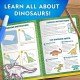 National Geographic Glow In The Dark Dinosaur Stained Glass Art Kit