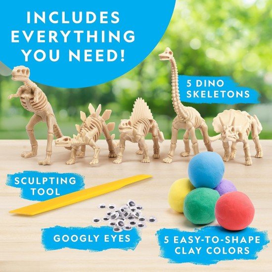 National Geographic Clay Dinosaur Arts & Crafts Kit