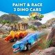 National Geographic Pull Back Dinosaur Race Cars Craft Kit