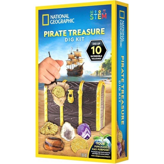 National Geographic Pirate Treasure Dig Kit