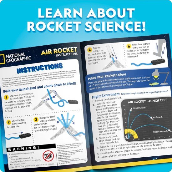 National Geographic Air Rocket Launcher Toy