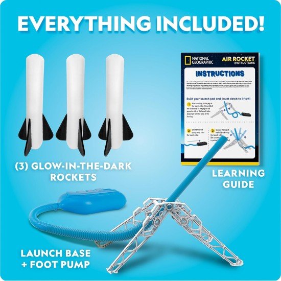 National Geographic Air Rocket Launcher Toy