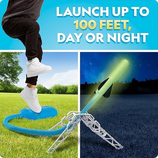 National Geographic Air Rocket Launcher Toy