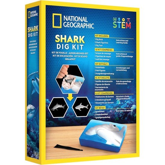 National Geographic Shark Dig Kit