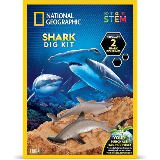 National Geographic Shark Dig Kit