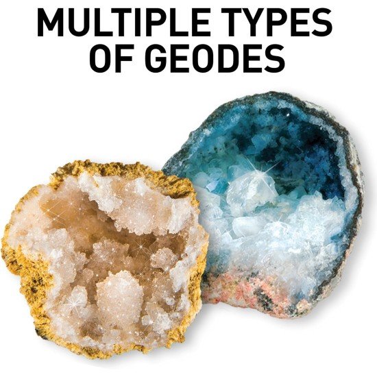 National Geographic Break Open 2 Geodes Science Kit