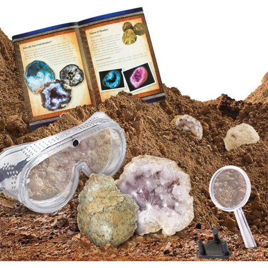 National Geographic Break Open 2 Geodes Science Kit