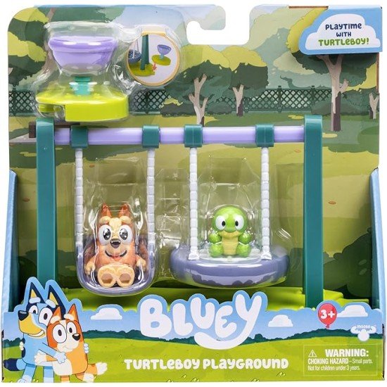 Bluey Turtleboy Backyard Playground Set