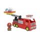 Tile Town Fire Truck Magnetic Tiles Set