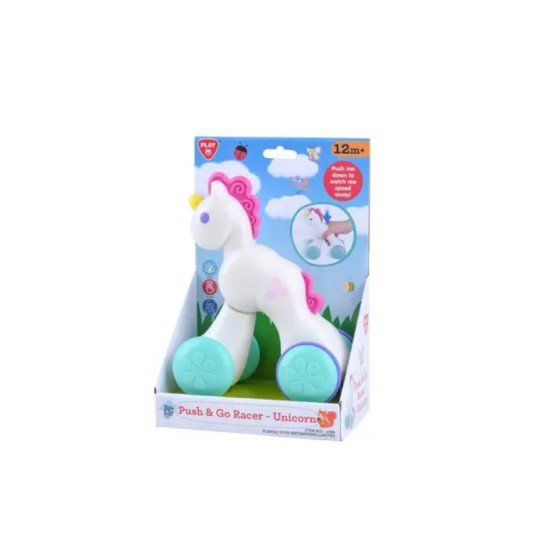 Play Go Push And Go Racer Toy - Unicorn