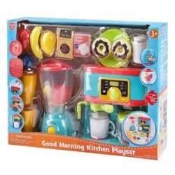 Play Go Good Morning Kitchen Playset B/o Play Go Good Morning Kitchen Playset B/o