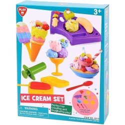 Play Go Ice Cream Set (2 x 2 oz Dough Included (2 x 2 oz Doughs)