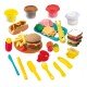 Play Go Burger Kitchen for Kids with Dough Included