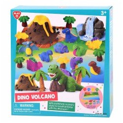 Play Go Dino Volcano Dough Playset